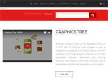 Tablet Screenshot of graphicstreeme.com